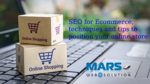SEO for Ecommerce, techniques and tips to position your online store
