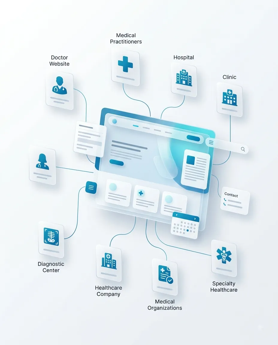 Web Design for Doctors, Clinics & Healthcare in Bangalore