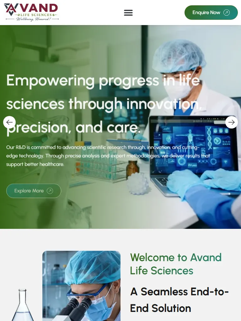 Avand Life Sciences - Avand Life Sciences Tablet