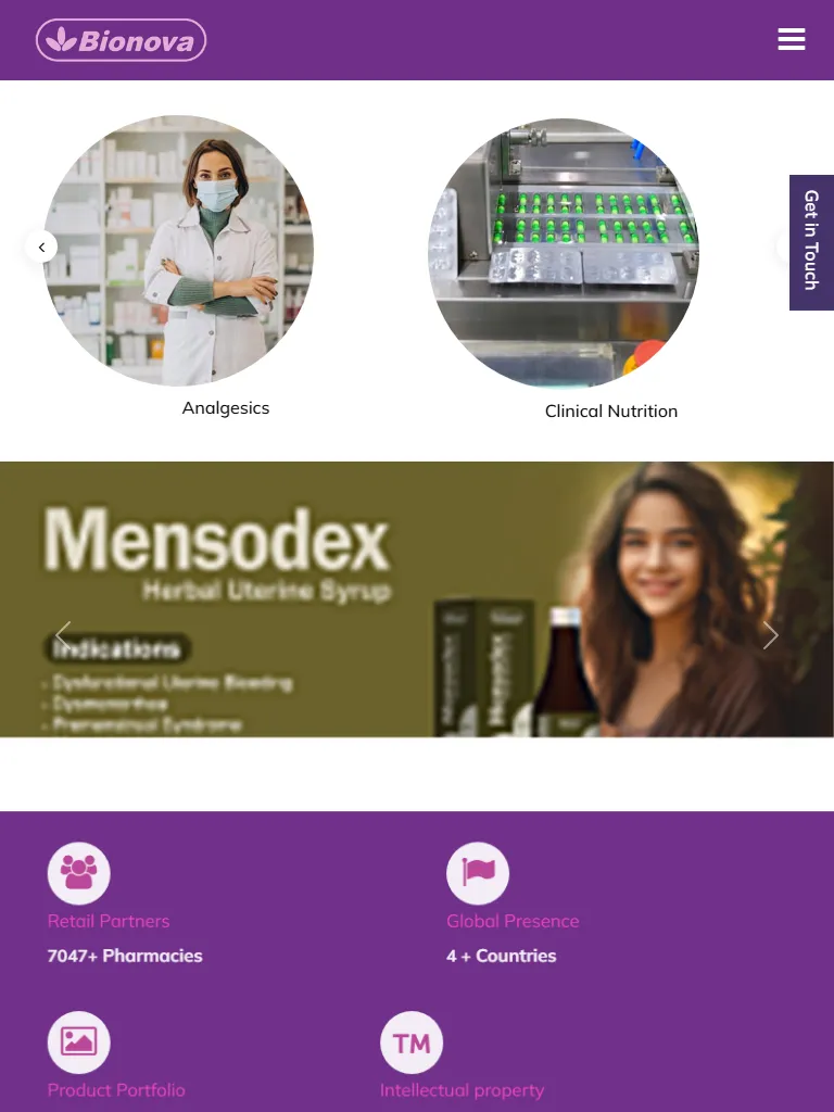 India’s leading pharmaceuticals & nutritional supplements company Tablet