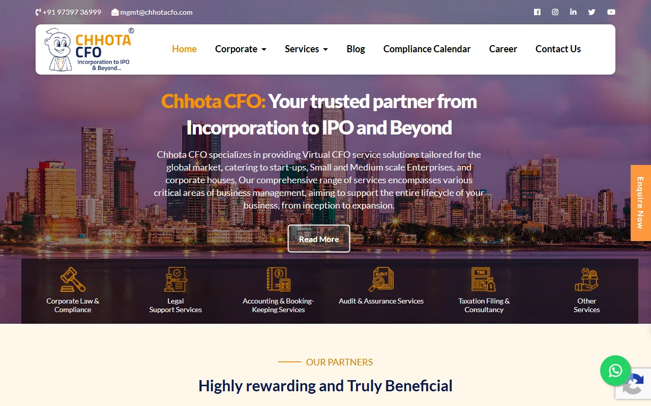Virtual CFO Services for Startups & MSMEs | Expert Solutions