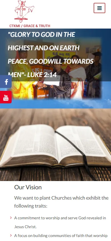CHRIST THE KING MINISTRIES OF INDIA / GRACE & TRUTH Mobile