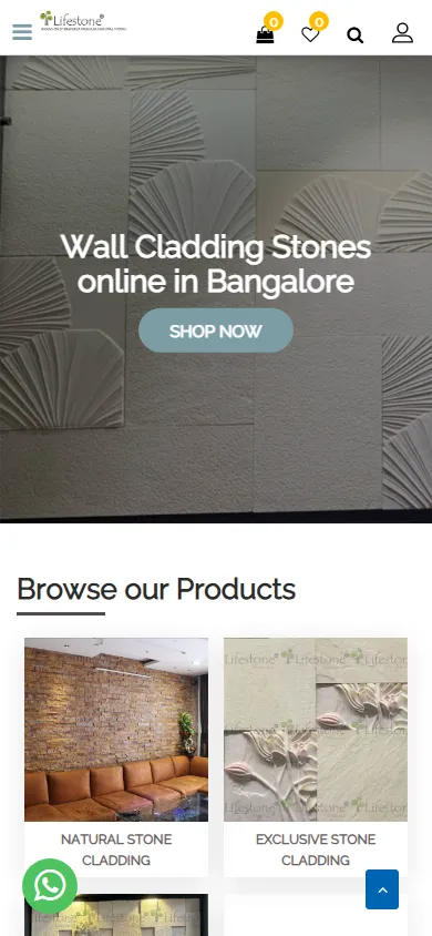Wall Cladding - Stone Cladding Manufacturers Suppliers in India Mobile