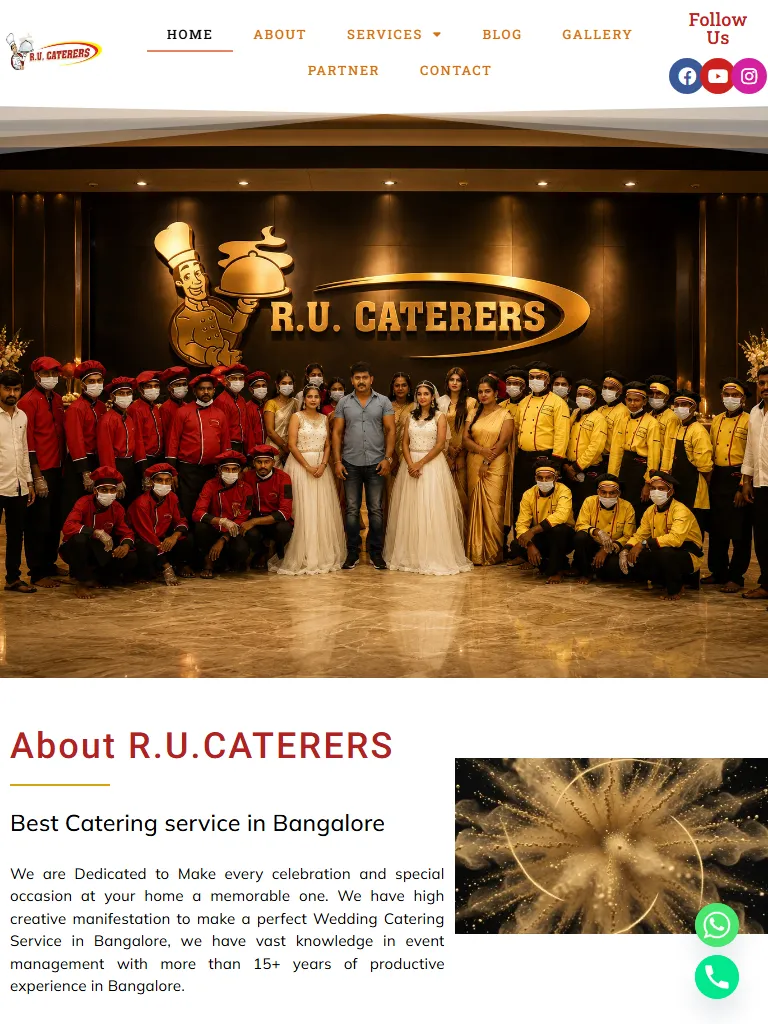 Home - RU CATERERS Tablet