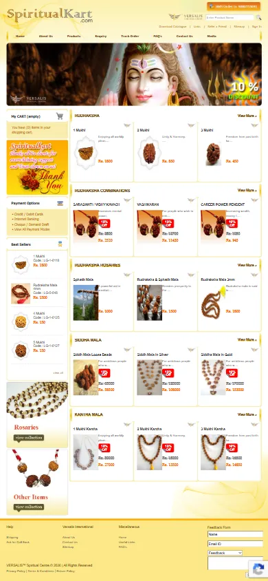 ::: SpiritualKart.com | VERSALIS™ | Spiritual Centre ::: Mobile
