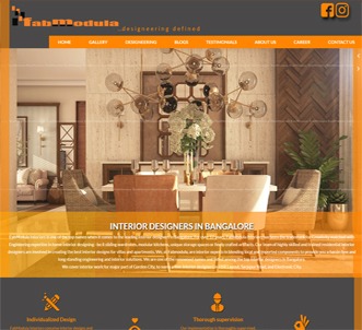 Interior Website Development in Bangalore